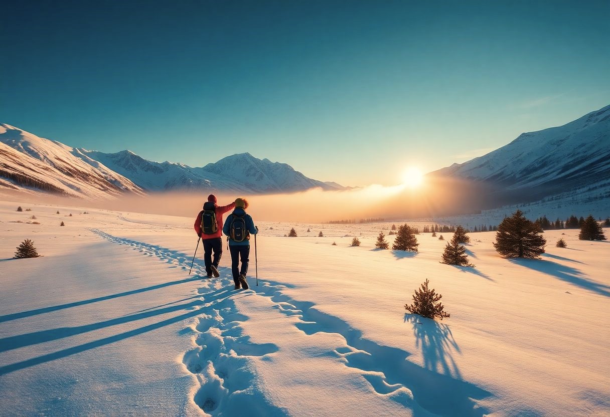 Randonnée hivernale : comment rester au chaud dans un cadre hivernal magnifique ?